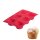 Westmark 6er Muffin-Backform, Antihaft-Effekt, Silikon, Grün, 3015227G
