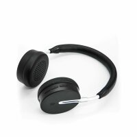 Kygo A6/500 Wireless On-Ear Kopfhörer (Bluetooth Kopfhörer mit Mikrofon und NFC-Funktion für iPhone iOS und Android, 18 Stunden Akkulaufzeit) Schwarz
