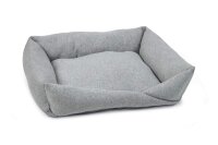 Beeztees Hundebett X-Cross - Grau