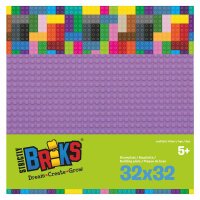 Strictly Bricks ST-LBP32LV Bodenplatte, 32 x 32 cm,...