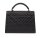 Socha Laptoptasche Damen/Businesstasche Frauen/Notebooktasche mit Tragegurt - Elegant - Extra leichte Synthetik Gesteppt - Audrey Diamond - 13.3 Zoll Schwarz