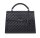 Socha Laptoptasche Damen/Businesstasche Frauen/Notebooktasche mit Tragegurt - Elegant - Extra leichte Synthetik Gesteppt - Audrey Diamond - 13.3 Zoll Schwarz