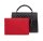Socha Laptoptasche Damen/Businesstasche Frauen/Notebooktasche mit Tragegurt - Elegant - Extra leichte Synthetik Gesteppt - Audrey Diamond - 13.3 Zoll Schwarz