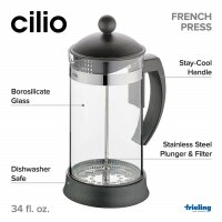 Cilio Kaffeebereiter MARIELLA-KP0000345940/transparent