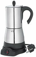 Cilio 273809 Espressokocher Lisboa 6 Tassen elektrisch