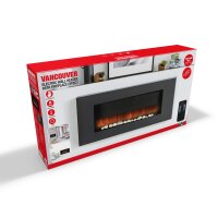 Classic Fire Vancouver Elektrokamin mit Heizung