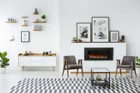 Classic Fire Vancouver Elektrokamin mit Heizung