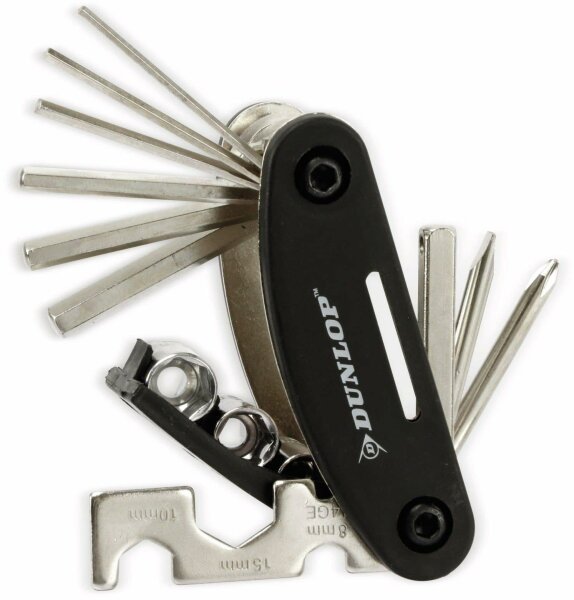 Dunlop Automotive Dunlop 99546 Fahrrad-Multifunktionswerkzeug, mehrfarbig