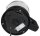Exquisit Wasserkocher WK 3602 swi | Teekocher | 1200 Watt | Edelstahlwasserkocher | 1 Liter | Schwarz-Inox