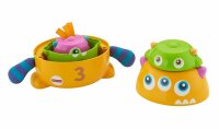 Mattel Fisher-Price FNV36 Bunte Stapelspaß-Monster