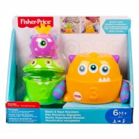 Mattel Fisher-Price FNV36 Bunte Stapelspaß-Monster