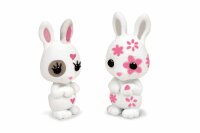 Fuzzikins Craft Cottontail Cottage / E72789 / 2 süße Häschen und ein faltbares Papierhäuschen zum Bemalen und Bekleben / Abwaschbares Spielzeug für Kinder ab 3 Jahren
