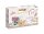 Fuzzikins Craft Cottontail Cottage / E72789 / 2 süße Häschen und ein faltbares Papierhäuschen zum Bemalen und Bekleben / Abwaschbares Spielzeug für Kinder ab 3 Jahren