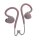 Jays Bluetooth Kopfhörer Wireless - m-Six - Rosé - Headphones Kabellos In-Ear Ideal zum Sport mit Mikrofon & Schnellladefunktion