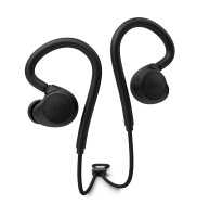 Jays Bluetooth Kopfhörer Wireless - m-Six - Schwarz - Headphones Kabellos In-Ear Ideal zum Sport mit Mikrofon & Schnellladefunktion