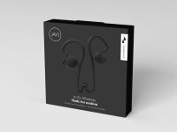 Jays Bluetooth Kopfhörer Wireless - m-Six - Schwarz - Headphones Kabellos In-Ear Ideal zum Sport mit Mikrofon & Schnellladefunktion