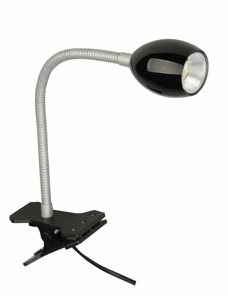 jedi Lighting LED Clip Light 100 lm, schwarz