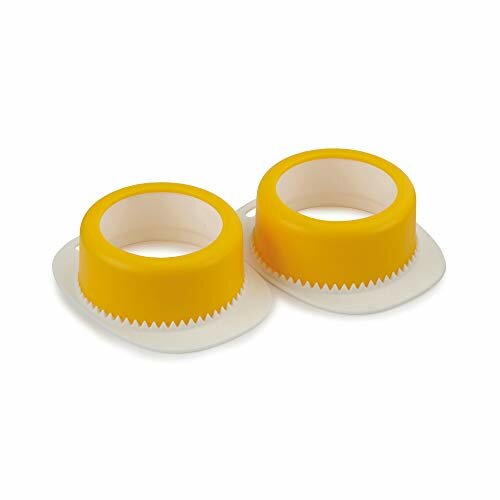 Joseph Joseph 20113 Set de 2 Pocheuses à Œufs, Plastique, Jaune, 10,8 x 8,4 x 3,5 cm