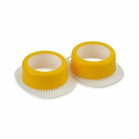 Joseph Joseph 20113 Set de 2 Pocheuses à Œufs, Plastique, Jaune, 10,8 x 8,4 x 3,5 cm