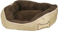 Karlie Bett Chipz, rund L: 52 cm B: 46 cm H: 18 cm braun