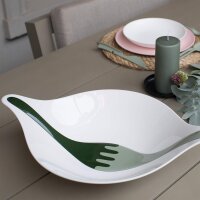 LEAF L+ Salatschale mit Besteck 3l