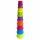 Lets Play Bunte Stapelbecher - Vorschulspielzeug, 9 Bunte stapelbare Becher
