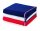 möve Athleisure Handtuch Doubleface 50 x 100 cm aus 85% Baumwolle / 15% Polyester, snow/grey