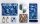 möve Modernism Handtuch Kreise allover 50 x 100 cm aus 100 % Baumwolle, dark blue