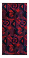 möve Modernism Handtuch Kreise allover 50 x 100 cm...