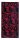 möve Modernism Handtuch Kreise allover 50 x 100 cm aus 100 % Baumwolle, red