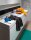 möve New Essential Duschtuch 80 x 150 cm aus 100% Baumwolle, dark pool
