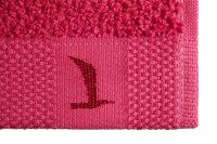 möve New Essential Handtuch 50 x 100 cm aus 100% Baumwolle, carmine