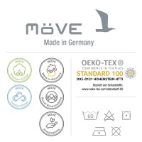 möve New Essential Handtuch 50 x 100 cm aus 100% Baumwolle, dark pool