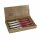 Tramontina Churrasco Steakmesser-Set Paisano in Rot aus Edelstahl/Kiefernholz rot