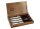 Tramontina PAMPAS Premium Steakmesser, 4-teiliges Set, rostfreier Edelstahl, Echtholzgriff FSC, spülmaschinenfest (Rot, 4-tlg.)
