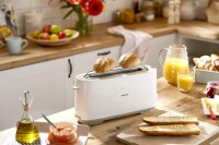 Philips Domestic Appliances HD2590/00 Toaster, Weiß, Einheitsgröße