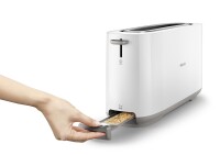 Philips Domestic Appliances HD2590/00 Toaster, Weiß, Einheitsgröße