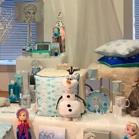 Philips Disney Frozen Olaf LED Taschenlampe, hellblau 717670816
