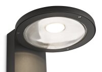 Philips Ledino LED-Wandaussenleuchte Freedom 1-flammig dimmbar 3 W, anthrazit 172389316