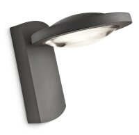 Philips Ledino LED-Wandaussenleuchte Freedom 1-flammig dimmbar 3 W, anthrazit 172389316