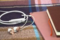 Pioneer SE-QL7BT(G) Bluetooth In-Ear Kopfhörer (Aluminiumgehäuse, Bedienelement, Mikrofon, NFC, 7 Stunden Wiedergabe, hoher Tragekomfort, für iPhone, Android Smartphones), Gold