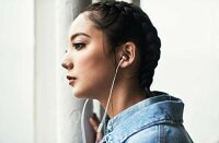 Pioneer SE-QL7BT(G) Bluetooth In-Ear Kopfhörer (Aluminiumgehäuse, Bedienelement, Mikrofon, NFC, 7 Stunden Wiedergabe, hoher Tragekomfort, für iPhone, Android Smartphones), Gold