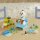 Play-Doh E5375EU4 Die Eiskönigin Schlittenfahrt mit Olaf mit 5 Farben, Knete