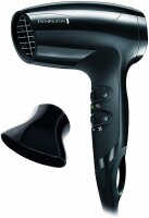 Remington Haartrockner [extrem klein] Compact (1800 Watt, sehr kompaktes Design & praktische Größe - ideal für unterwegs, inkl. Stylingdüse, 3 Heiz- & 2 separate Gebläsestufen, Eco Einstellung) D5000