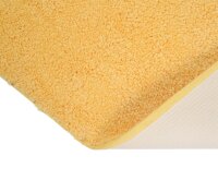 Gözze Mikrofaser Badteppich, 70 x 120 cm, RIO, Sonnengelb, 1025-13-070120