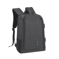 RIVACASE hochwertiger DSLR Kamerarucksack mit Laptopfach...