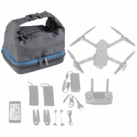 RIVACASE Rucksack für DJI Mavic Pro Farbe Grau