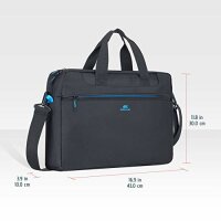 Rivacase Laptoptasche 16 Zoll - ultraleichte...