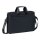 Rivacase Notebooktasche bis 15,6 Zoll – Modische Schultertasche mit Außenfächern für notwendiges Zubehör / (Schwarz)