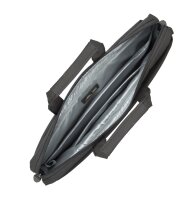 Rivacase Laptoptasche für Natebooks bis 15,6 Zoll - Hochwertige Schultertasche mit einem extra Fach für ein Tablet bis 10.1 Zoll /